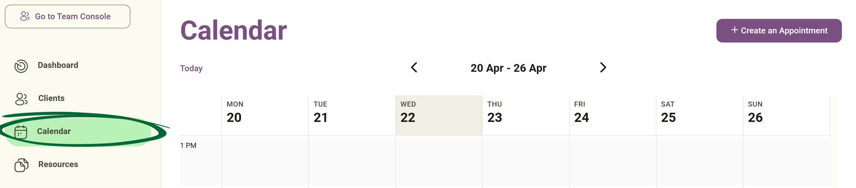 Open Calendar screenshot